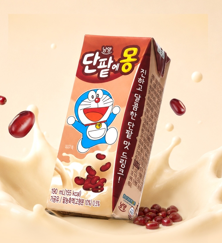 (사진) 남양유업, 진한 단팥 맛 담은 신제품 ‘단팥에몽’.jpg
