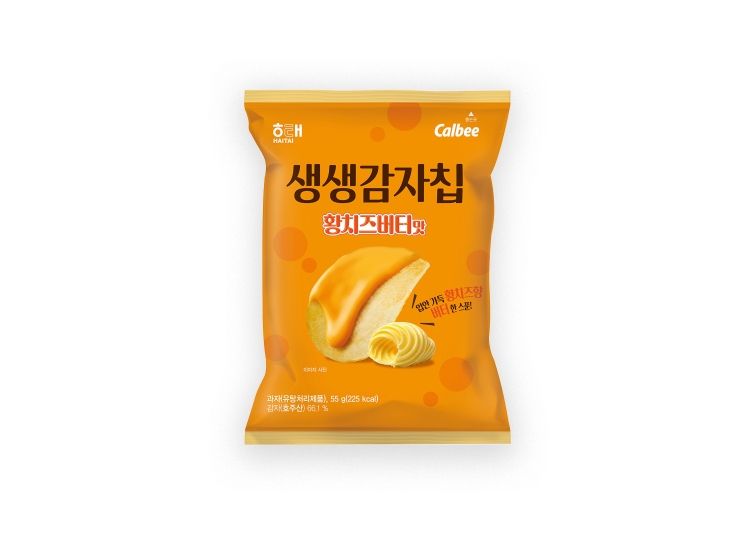 사진4_GS25와 해태제과가 협업해 선보이는 '황치즈버터맛 생생감자칩' 상품 이미지.jpg