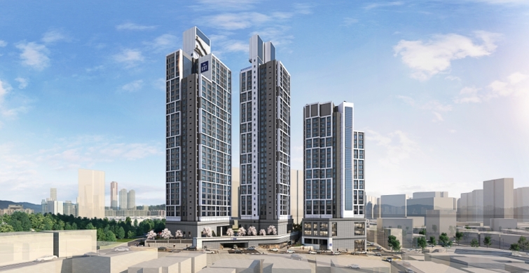 동문건설, '동작 센트럴 동문 디 이스트' 투시도.jpg
