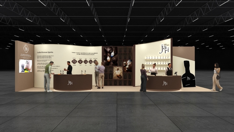 [CJ제일제당 사진자료] 2026 서울바앤스피릿쇼 'jari' 부스 렌더링 이미지.jpg