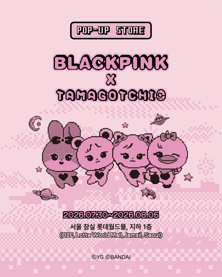 1. [롯데백화점] 블랙핑크X다마고치 팝업스토어 포스터.png