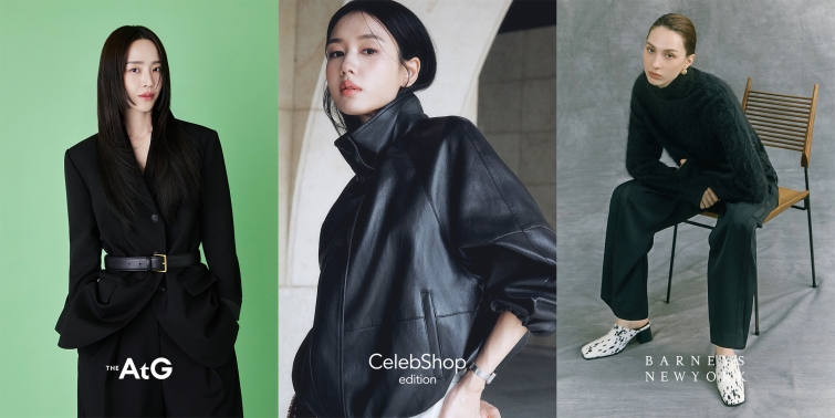 [CJ온스타일 사진자료] 가을·겨울 시즌 브랜드 대표 화보 (왼쪽부터) 더엣지, 셀렙샵 에디션, 바니스 뉴욕.jpg