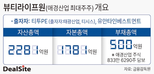 뷰티라이프원(애경산업 최대주주) 개요.jpg