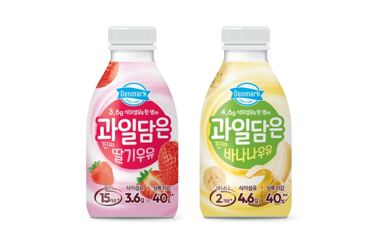 [보도자료] 동원F&B, 과일 퓨레·식이섬유 더한 '덴마크 과일담은 가공유' 출시.jpg