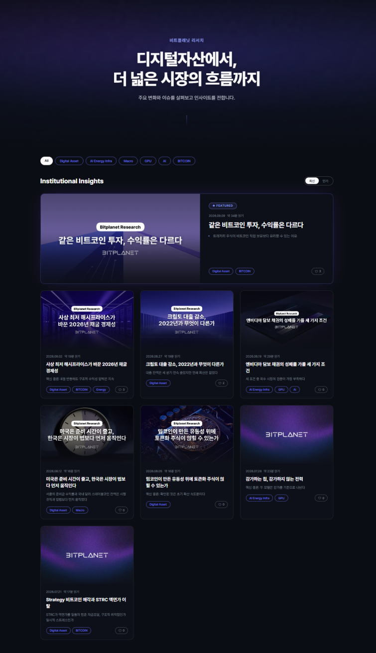 사진2_'비트플래닛 리서치랩' 홈페이지 캡쳐 이미지. (제공=비트플래닛).png