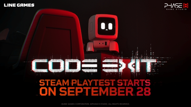 [이미지] 라인게임즈, 협동 호러 PC 신작 ‘CODE EXIT’ 스팀 플레이테스트 돌입!.jpg