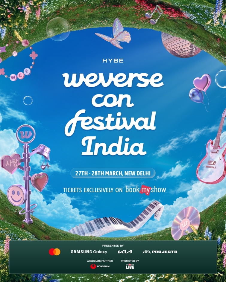 [이미지] 위버스콘 페스티벌 인디아(Weverse Con Festival India) 메인 포스터.jpg