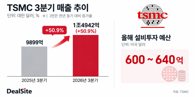 TSMC 매출 추이와 설비투자 전망.png