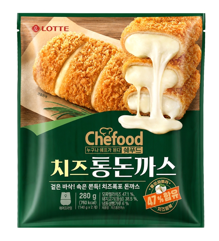 사진1_ 롯데웰푸드, 쉐푸드 치즈통돈까스_ 제품 이미지.jpg